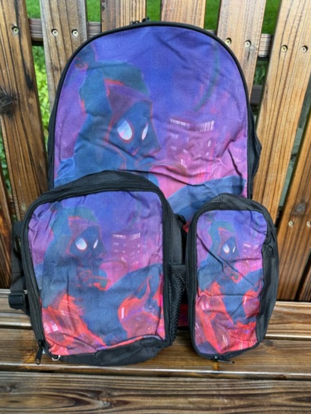 Spiderman 3-Piece Kids 17" Backpack